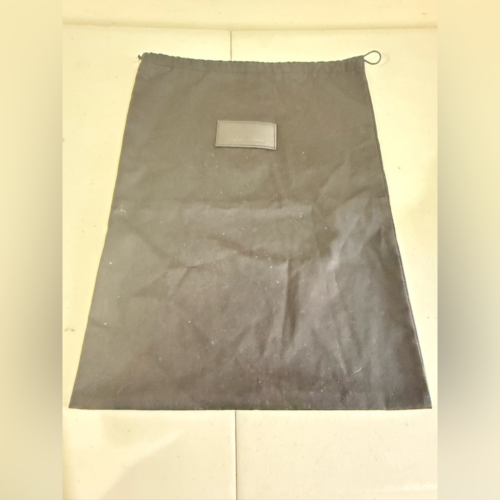 Alexander Wang Black Drawstring Travel Dust Bag